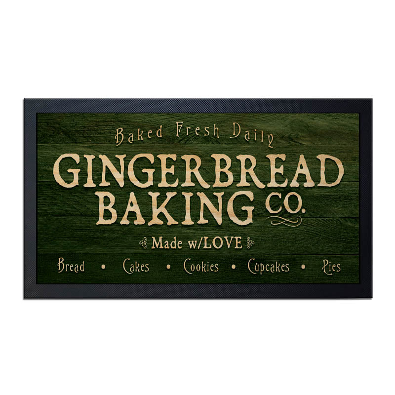 Bar Service Mat - Gingerbread Baking Co. - 17.25 x 10