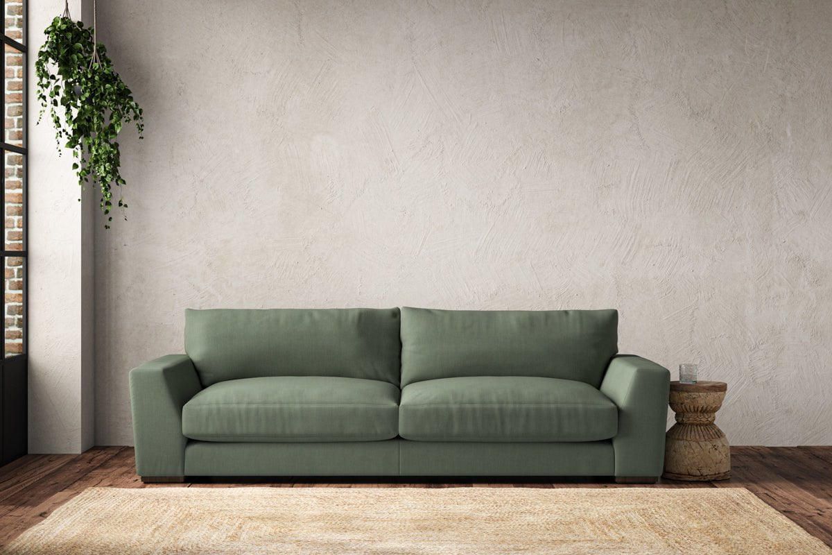 Guddu Grand Sofa - Brera Linen Jade