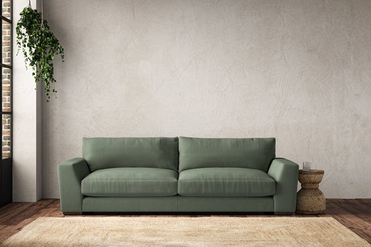 Guddu Grand Sofa - Brera Linen Jade