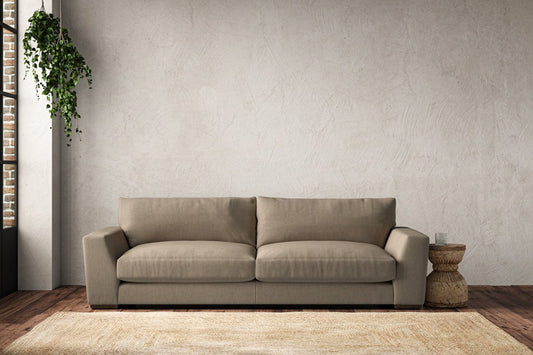 Guddu Grand Sofa - Brera Linen Pebble