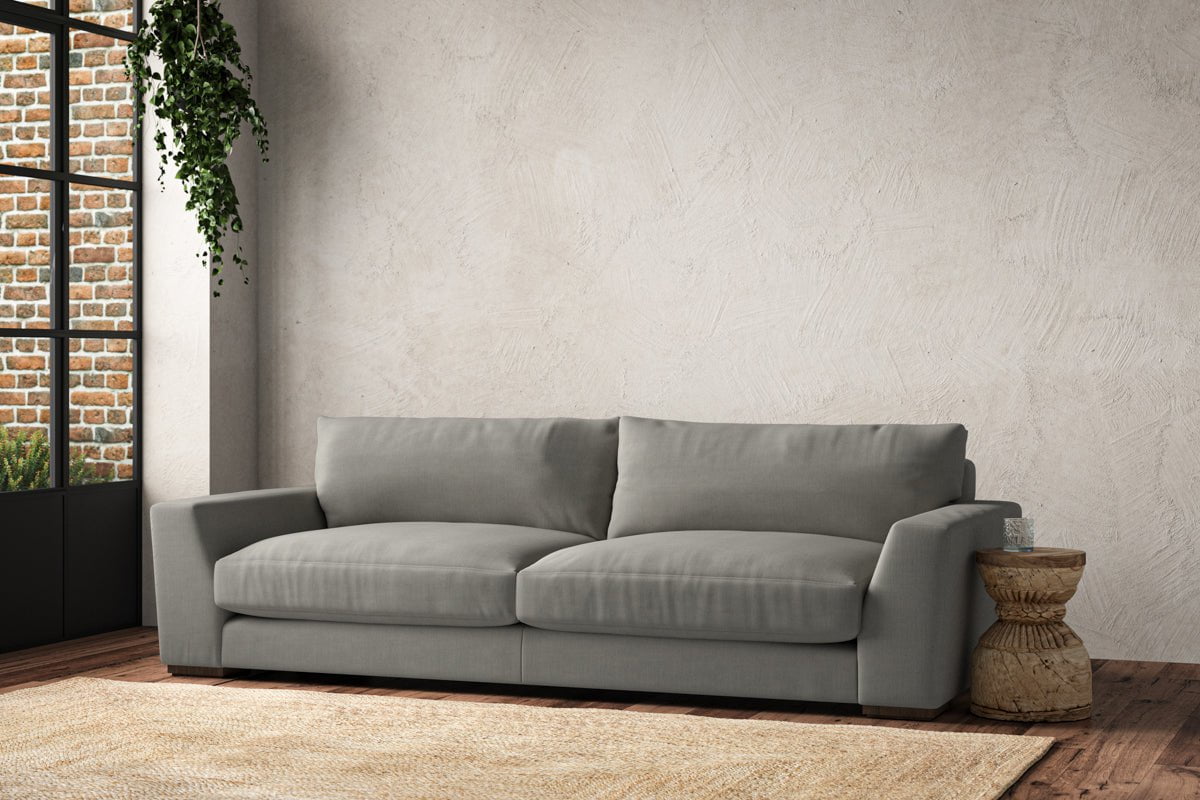 Guddu Grand Sofa - Brera Linen Smoke