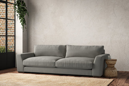 Guddu Grand Sofa - Brera Linen Smoke