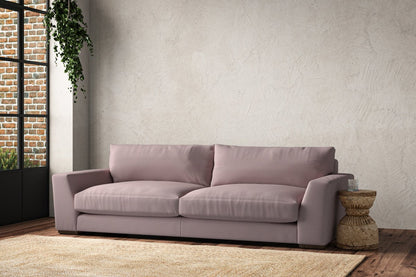 Guddu Grand Sofa - Recycled Cotton Lavender
