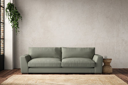 Guddu Grand Sofa - Recycled Cotton Seaspray