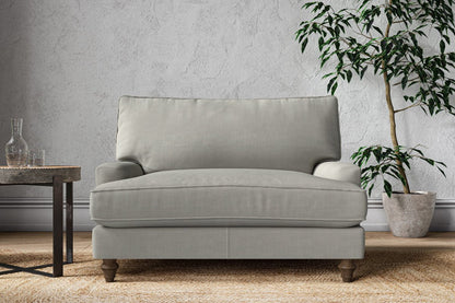 Marri Love Seat - Brera Linen Smoke