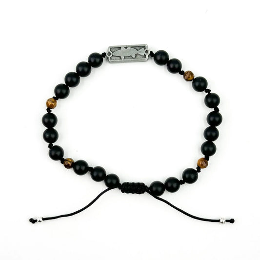 Kona & Tiger's Eye Beaded Redfish Bracelet | Sight Line Provisions