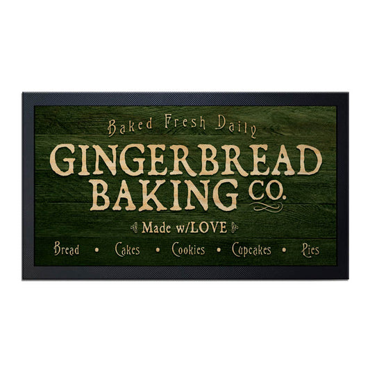 Bar Service Mat - Gingerbread Baking Co. - 17.25 x 10